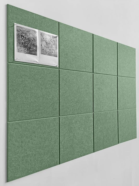 DECORITA Green Bulletin Board | Large Cork Boards Alternative by DesignerManufacturerofInnovativeBulletinBoardSolutionsforHomeOffice