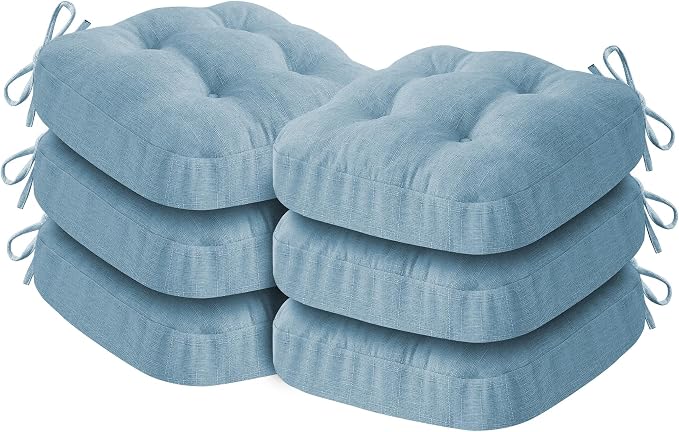 IASEAHK Chair Cushions for Dining Chairs, Dining Chair Cushions, Tufted Indoor by IASEAHK