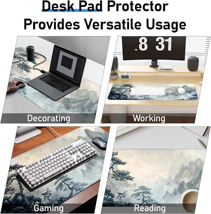 Gaming Mouse Pad, Non-Slip Rubber Base, Enlarged Mouse Pad - Image 7