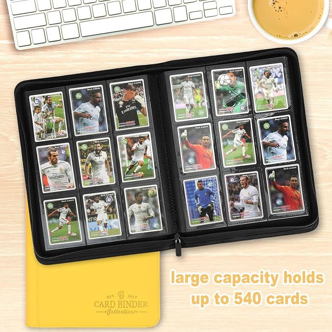 Trading Card Binder, Card Collection Binder Album Folder - Image 6