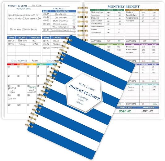 Budget Planner - Monthly Finance Organizer by Snootion