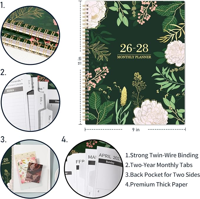 2026-2028 Monthly Planner - Image 5