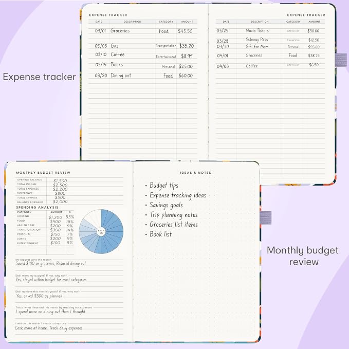And Per Se Budget Planner and Monthly Bill Organizer, Budget Book - Image 5