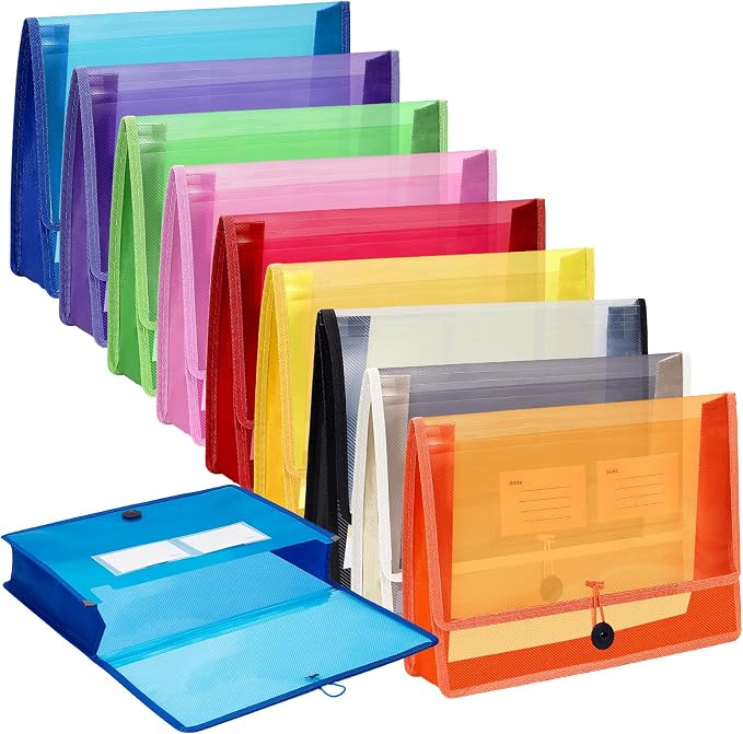 CUTHOLLOW Plastic Expandable File Organizer Folder, by CUTHOLLOW