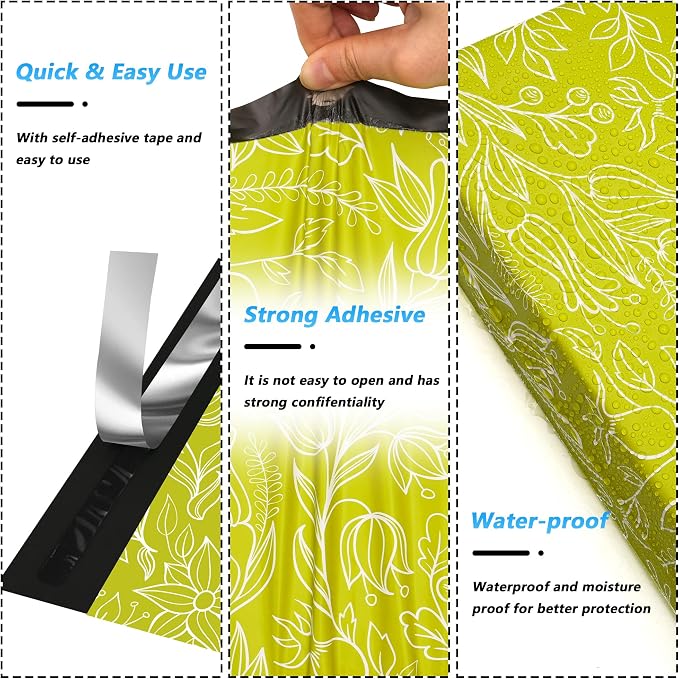 Poly Mailer 10x13 Inch 100 Pcs, Waterproof and Tear-Resistant Shipping Bags - Image 3