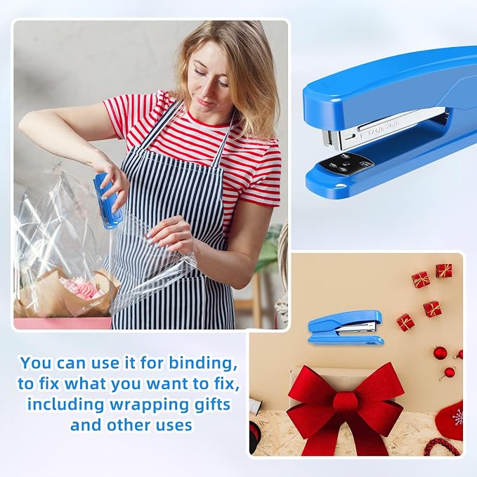 Desktop Stapler School College Office Supplies Portable Durable Staplers - Image 7