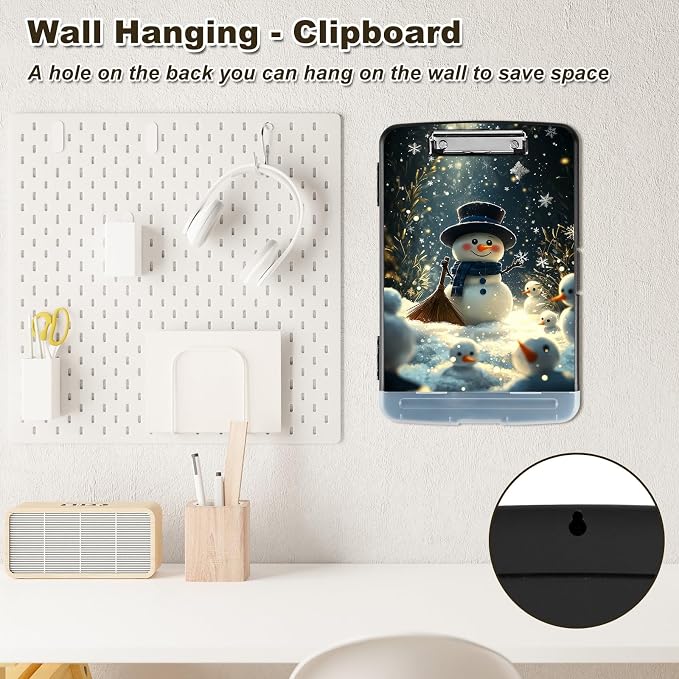 Clipboard with Storage, Nursing Clip Board 8.5 x 11 Storage Organization Box - Image 7