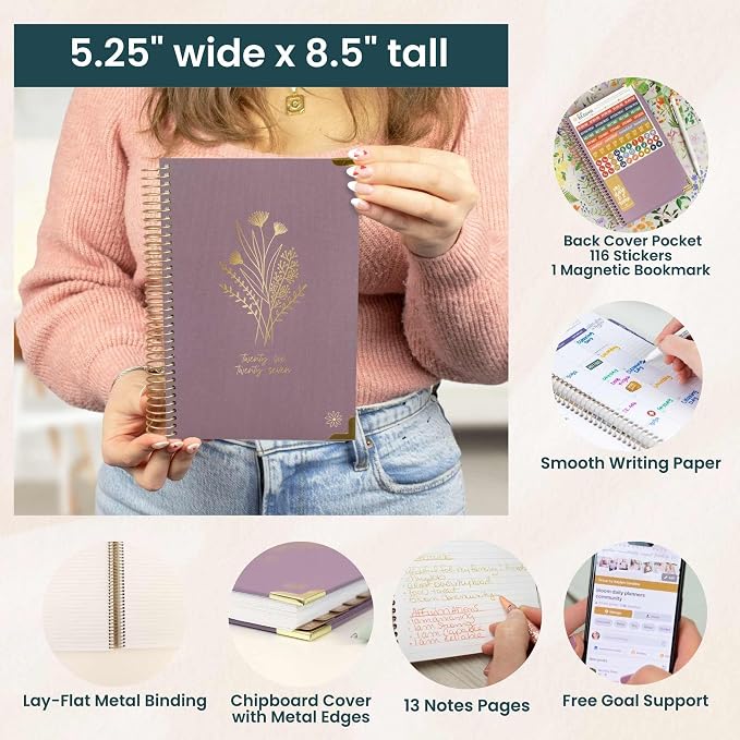 bloom daily planners HARDCOVER Planner 2026-2027 Academic Year 13 Months - Image 5