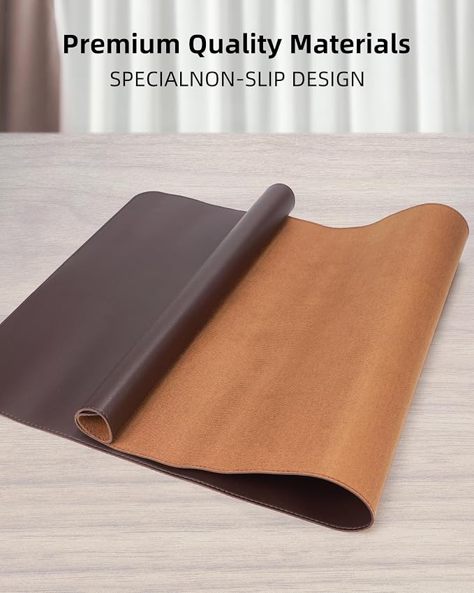 PU Leather Desk Pad Protector - Image 2