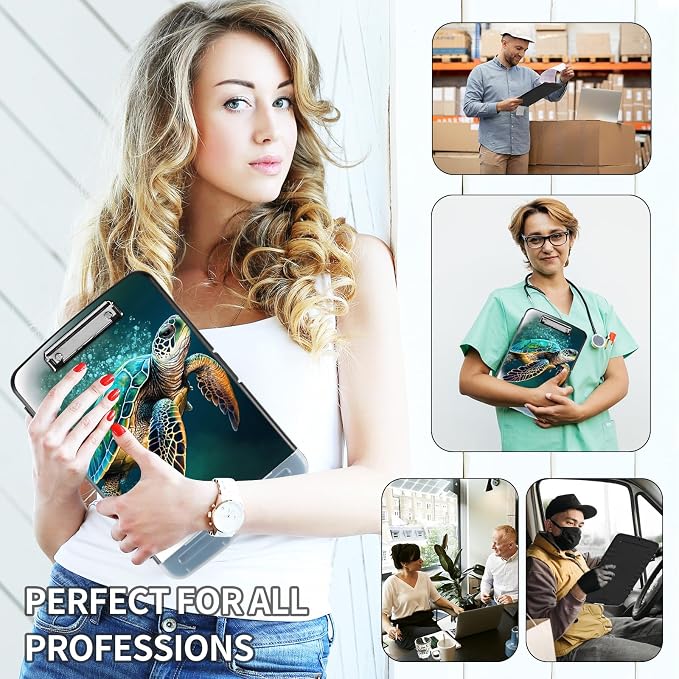 Clipboard with Storage, Clip Boards 8.5X11 with Storage & Pen Holder, Heavy - Image 2