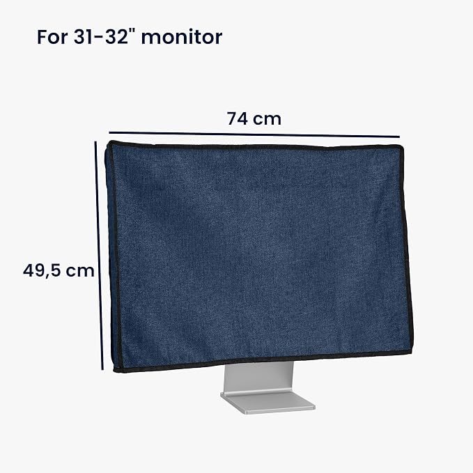 kwmobile Dust Cover for 31-32" Monitor - Image 2