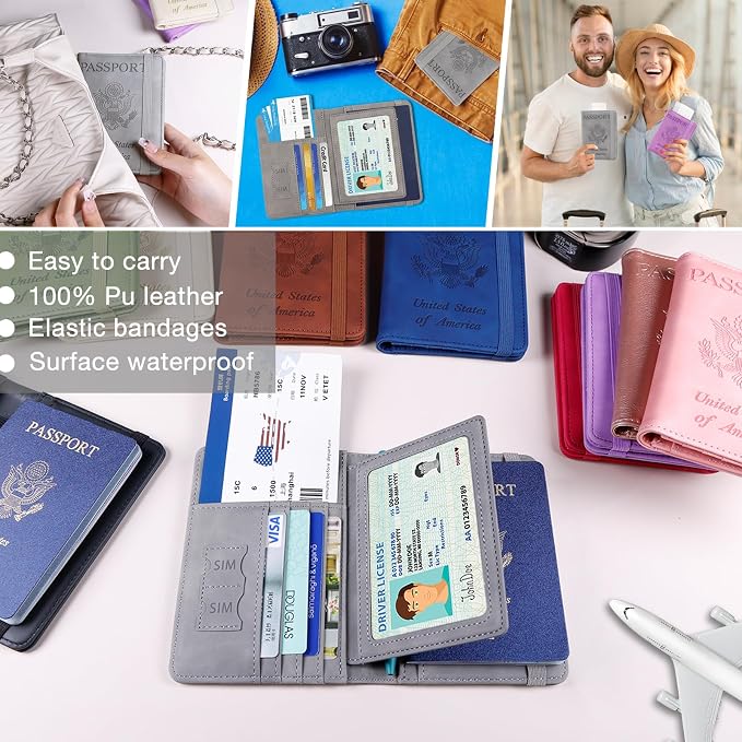 Melsbrinna RFID Passport Holder - Image 6