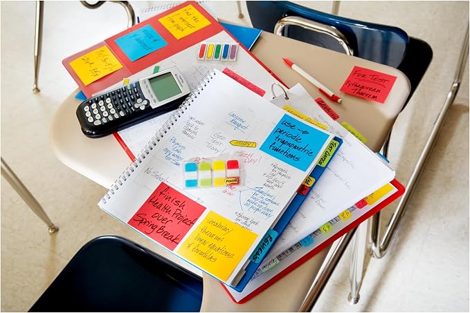 Post-it Super Sticky Notes, 5 Sticky Note Pads, 3 x 3 in., School Supplies and - Image 15
