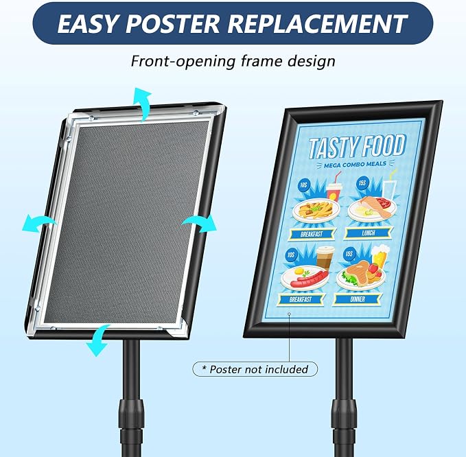Relx Sign Holder Stand 11*17 inches - Image 5