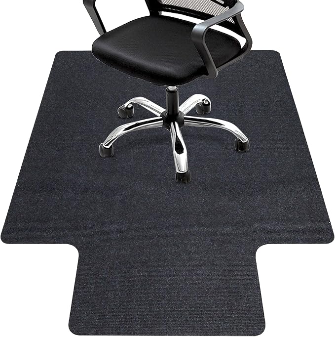 Hardwood and Tile Floor Office Chair Mat, Non-Slip Low-Pile Floor Protector - Image 8