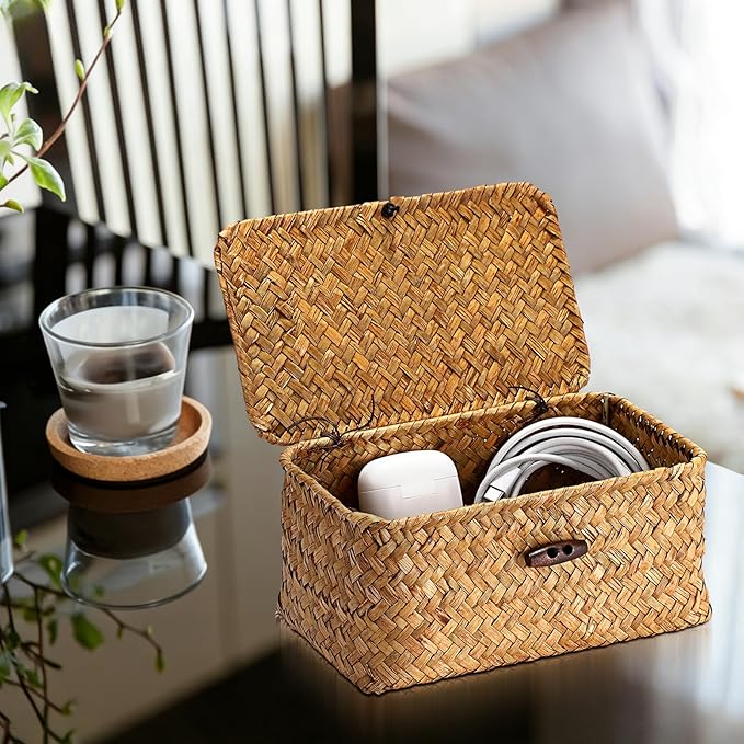 Hipiwe Mini Seagrass Basket - Image 7