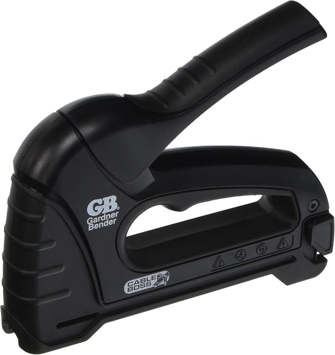 Gardner Bender MSG-501B Heavy-Duty Cable Boss Staple Gun, Secures Coax by GardnerBender