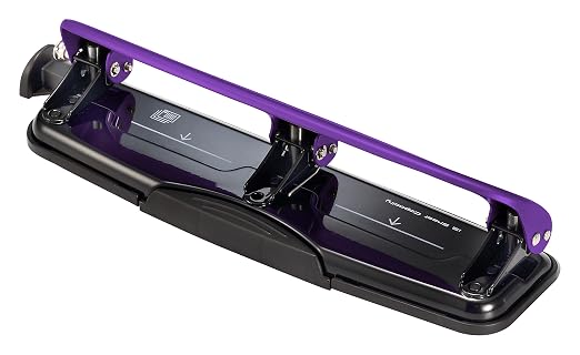 Bostitch Office EZ Squeeze Reduced Effort 3-Hole Punch, 12 Sheets - Image 13