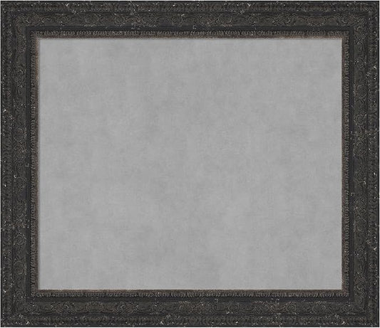 Amanti Art Black Framed Magnetic Board 25x29 Medium Vision Board by AmantiArt
