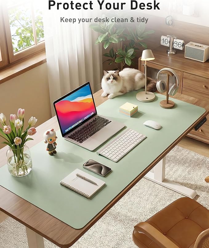 Aothia Faux Leather Desk Mat - Image 3