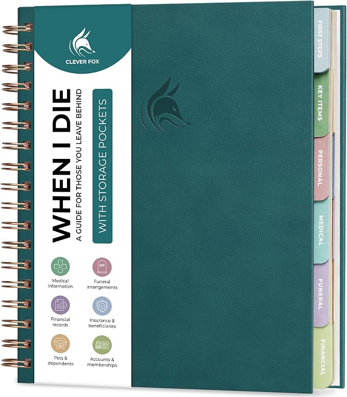 Clever Fox When I Die Planner by CleverFox