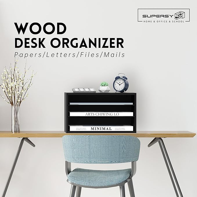 SUPEASY Wooden Desk Organizer - Image 2