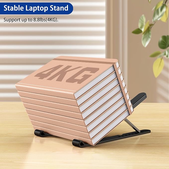 BESIGN LS01 Pro Ergonomic Laptop Stand, Plastic Laptop Riser, Portable and - Image 7