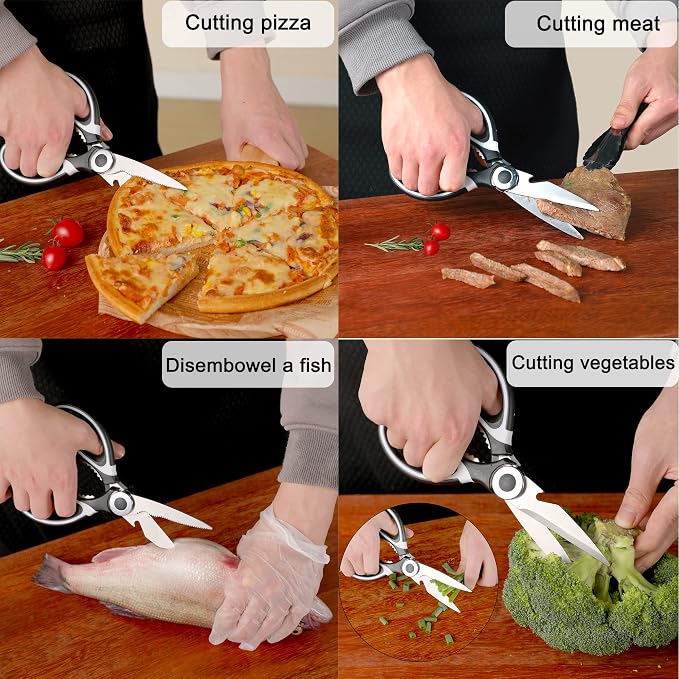 OMDAR Kitchen Scissors 3 Pack - Image 3