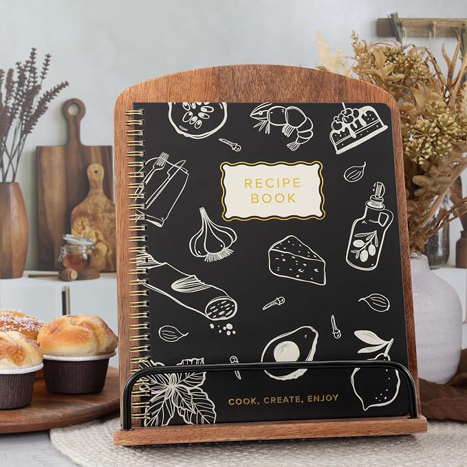 Elegant Recipe Book for 100+ Cherished Meals - Image 2