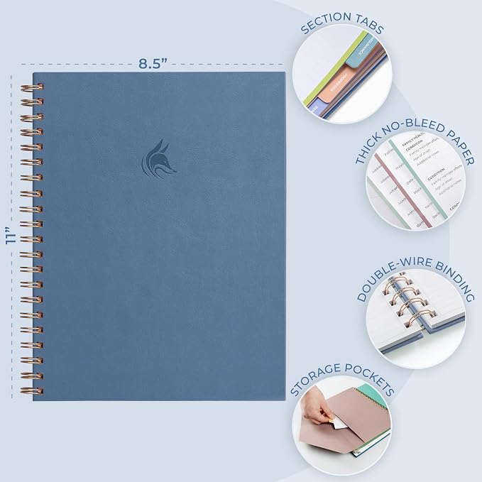 Clever Fox Large When I Die Planner - Image 2