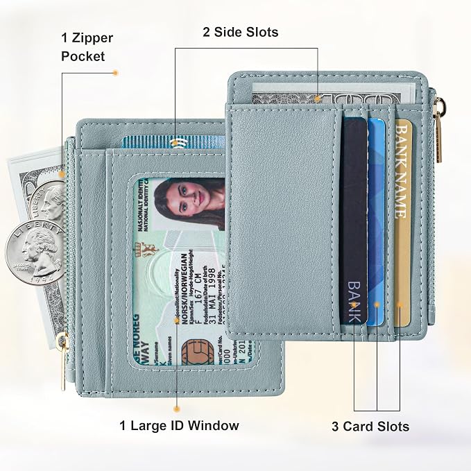 Sodsay Card Case Slim Front Pocket Wallet - Image 2