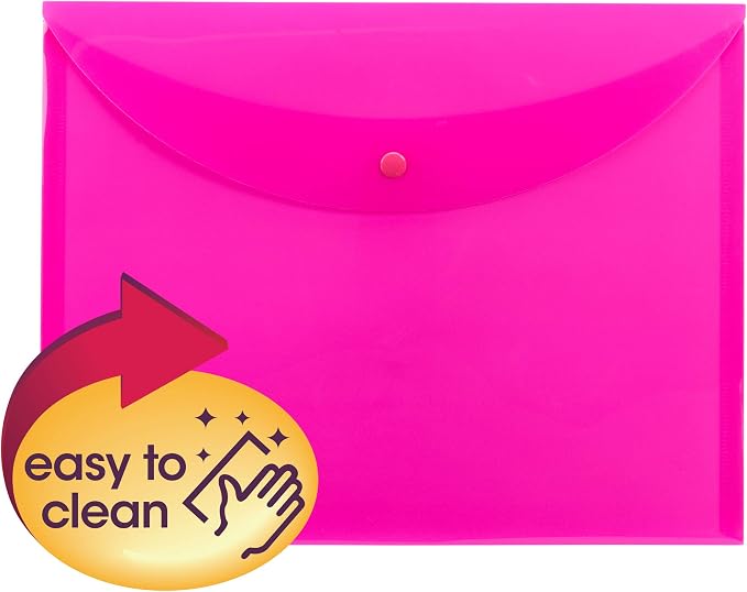 Smead, Poly Envelopes Plastic Folders, File Folders - Image 5