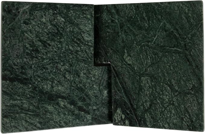 Bloomingville Decorative Marble Book Holder, Sage Green - Image 3