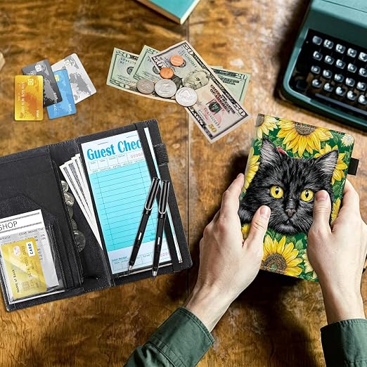 Sunflowers Cat Large Server Book - Image 7
