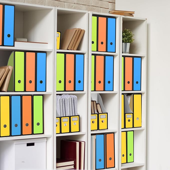 Simple Houseware 12-Pack Magazine File Holder Box, Foldable Cardboard Organizer - Image 2