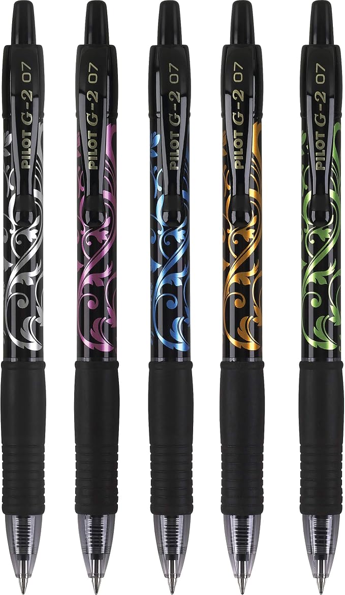 Pilot, G2 Premium Gel Roller Pens, Fine Point 0.7 mm, Fashion Collection - Image 4