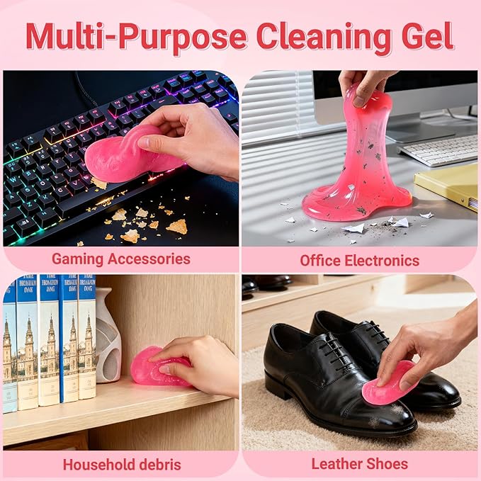 ColorCoral Universal Cleaning Gel Keyboard Dust Cleaner - Image 3