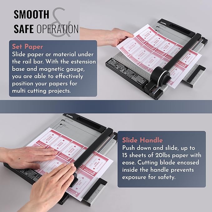 CARL Professional Rotary Paper Cutter - Image 7