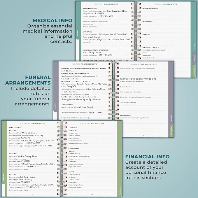 Clever Fox When I Die Planner - Image 4