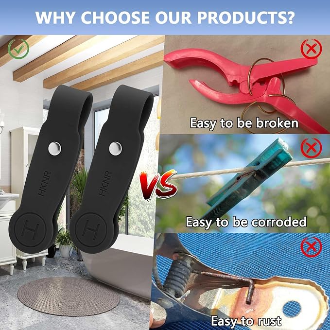 2 Pcs Strong Magnetic Towel Clips - Image 4