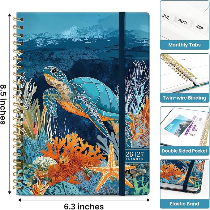 Planner 2026-2027, Academic Year Monthly and Weekly Calendar Planner, Jul 2026 - Image 4