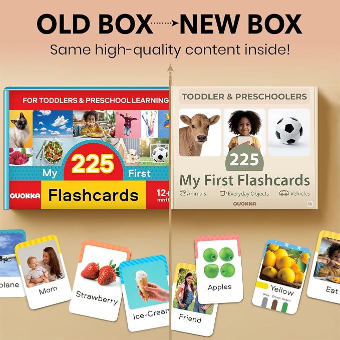 QUOKKA 225 Toddler Flash Cards - Image 7