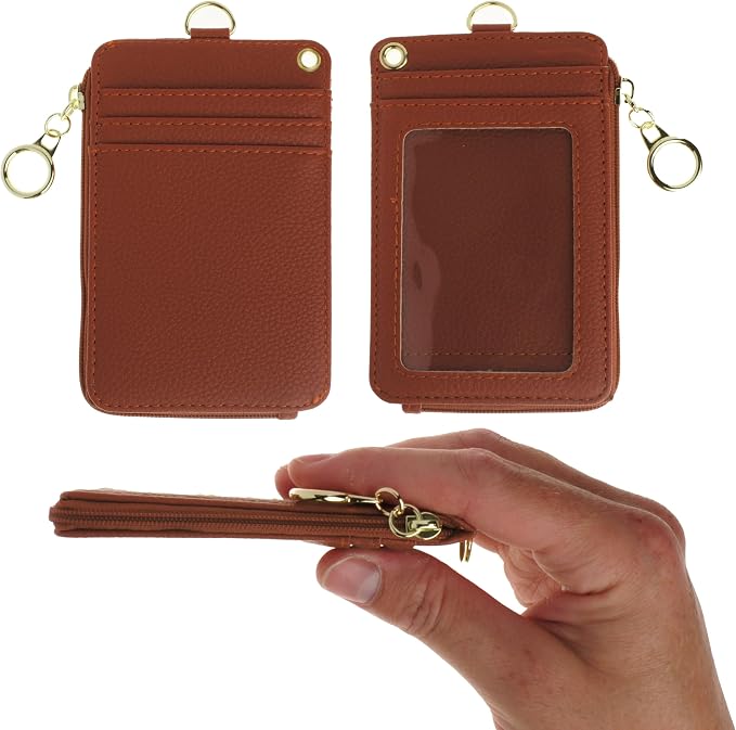 Mondo Designs 2-in-1 ID Badge Holder & Lanyard Wallet - Image 2