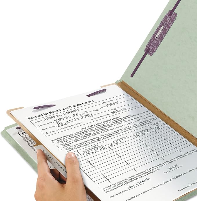 Smead Pressboard Classification File Folder - Image 8