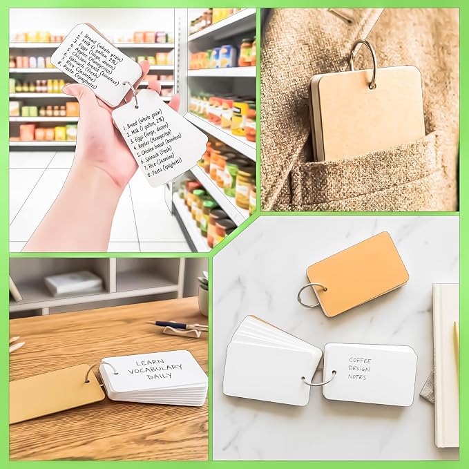 400 PCS Flash Cards 2 x 3 Inch Index Cards - Image 6