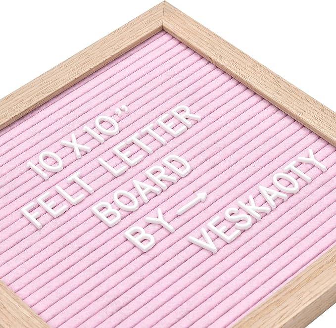 Felt Letter Board with 294 Letters, Numbers & Symbols - Image 2
