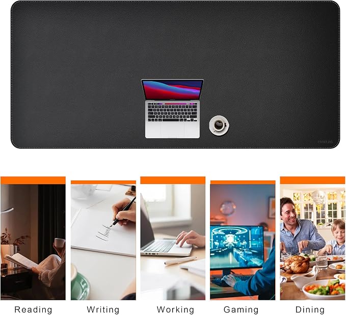 Mydours 79" x 36" Extra Large Desk Pad XXL, Desk Protector Mat - Image 5