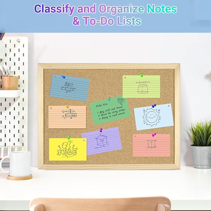 HAUTOCO 400 PCS Colored Index Cards 3x5 - Image 6