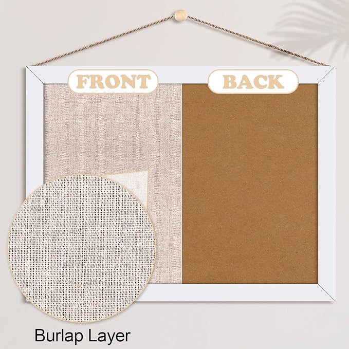 Teling 6 Pack Wood Bulletin Boards - Image 3