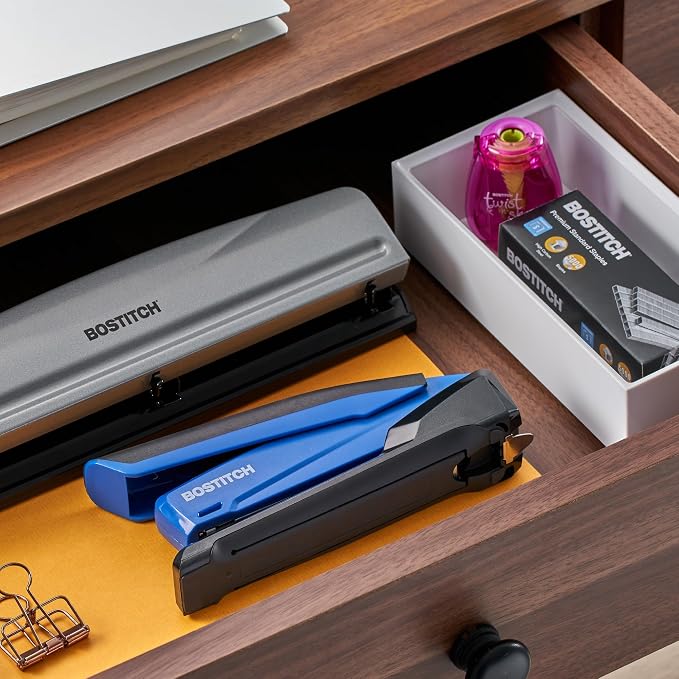 Bostitch Office InPower Spring-Powered Desktop Stapler, 20 Sheet Capcity - Image 9